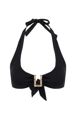 Siyah Bralette Kapl? Aksesuarl? Bikini Ustu TBESS26BU00020