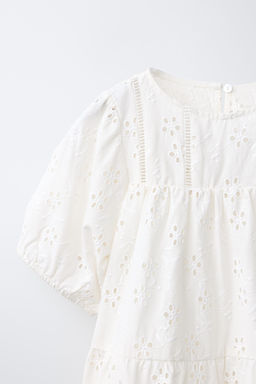 VESTIDO BORDADO / Crudo - Zara фото 5