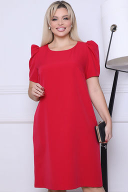 Платье П-2221/2 Цвет:малиновый - Леди агата фото 3