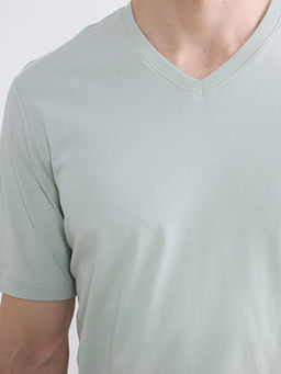 V Yaka Penye Erkek Ti??rt