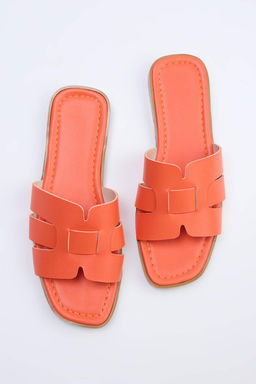 Trendyol Shoes Ekru Tek Bant Gunluk Kad?n Terlik TAKSS24TE00010 - Trendyolmilla фото 27