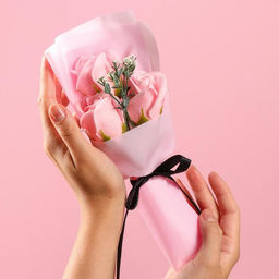 Букет мыльных роз, нюдовые - SB BEAUTY фото 3