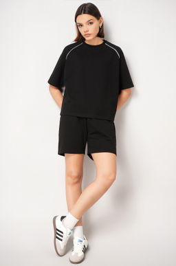 Женский костюм с шортами из футера двухнитки Happyfox  фото 9