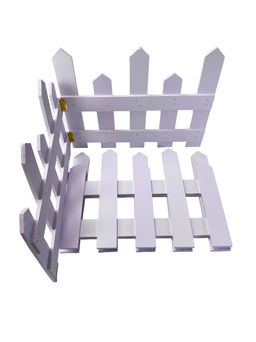 Садовое ограждение/ ограждение 4 секции по 23 см в упаковке - Buro фото 5