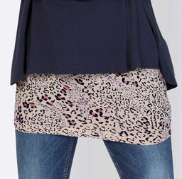 Комплект из двух блуз, синяя-розовая-пестрая - Heine фото 7