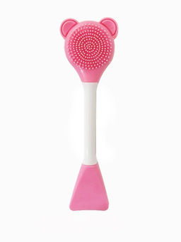 Двусторонняя кисть-щётка для лица "Polar Clean", pink