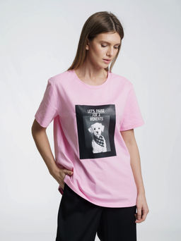 Джемпер трикотажный с коротким рукавом SERGINNETTI