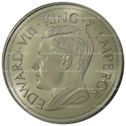 Монетовидный жетон 1 крона 1936 года Бирма (паттерн Эдварда VIII)