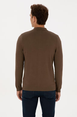 Erkek A__k Haki Basic Triko H_rka - U.s. polo assn фото 12