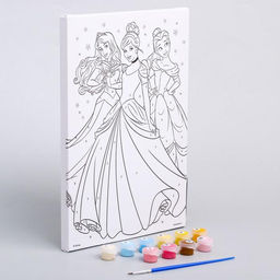 Картина по номерам, 20 х 30 см Милые принцессы, Принцессы - Disney фото 2