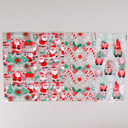 Пакет подарочный набор 50 штук 13х27 Новый год Дед мороз / YI1523-12 /уп 50/ - Галеонтрейд фото 2