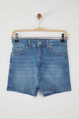 TRENDYOLMILLA Siyah Mini Denim Sort TWOSS25SR00147  фото 7