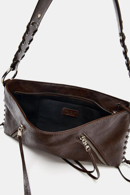 ZIPPED SHOULDER BAG - Zara фото 12