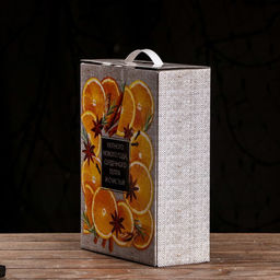 Подарочная коробка Апельсинки 23,5 x 10 x 30,5 см - Simaland фото 2