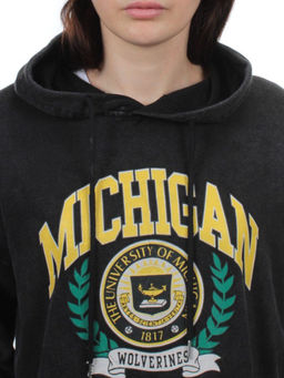 AT327 DK. GRAY Худи женское (90% хлопок, 10% полиэстер) - Fashion фото 4