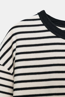 STRIPED LONG SLEEVE T-SHIRT - Zara фото 7