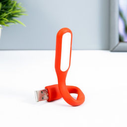 Цена за 3 шт. Ночник «Румби» LED 2 Вт USB подсветка для клавиатуры МИКС 1.5×1×17 см RISALUX