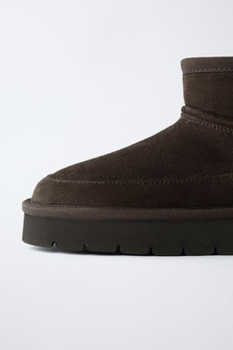 LINED ANKLE BOOTS - Zara фото 15