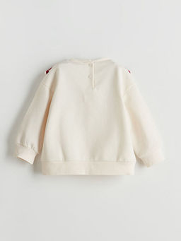Bisiklet Yaka K?z ?ocuk Sweatshirt