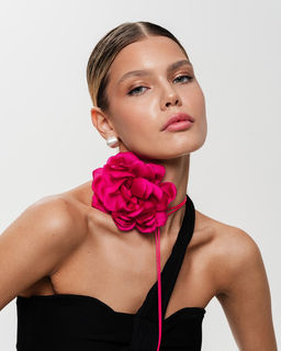 Колье-чокер с крупным цветком - Sahar art lab фото 7