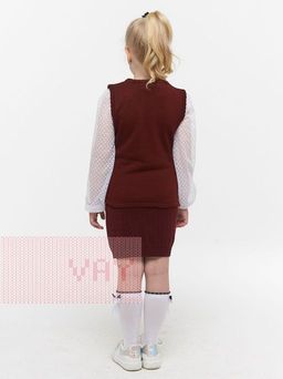 Жилет для девочек 213-7066 - Vay kids школа фото 5