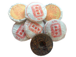 КамлёвЪ ПУЭР Мини Шу Пуэр Золотая монета, 2015 г., 8 гр., 1 кг