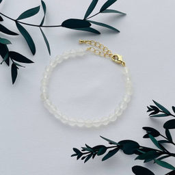 Браслет из Лунного камня 18 см +