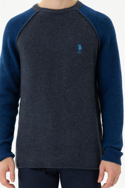 U. S. Polo Assn Мужской темно-синий свитер - U.s. polo assn фото 14