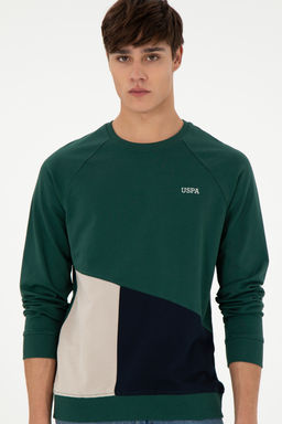 Мужской темно-зеленый свитшот Неожиданная скидка в корзине - U.s. polo assn фото 10