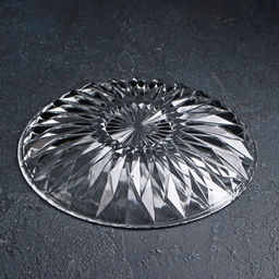 Тарелка стеклянная десертная Доляна Лацио, d=20 см  фото 3