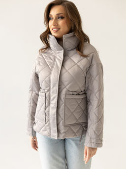 Куртка женская демисезонная 24835 (графит) - Kankan фото 11