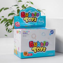 Цена за 24 шт. Мыльные пузыри Зверята МИКС - Funny toys фото 3