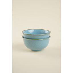 Салатники SL Home Аззура, 750 мл, d=15 см, набор 2 шт., фарфор, голубые