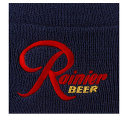 Шапка AMERICAN NEEDLE арт. 21019A-RAINIER PBR Rainier Beer Cuffed Knit (темно-синий) фото 3