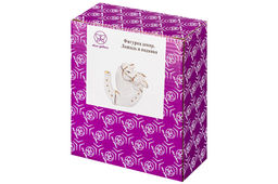 Фигурка декоративная 9*3*8,5 см Лошадь и подкова белая с золотом, фарфор - Elan gallery фото 5