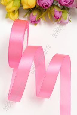 Лента атласная 2 см*25 ярд (SF-1358) розовый №05