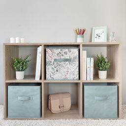 VAL BT-BOX-2SL Короба стеллажные, 28*28*28 см, набор 3 шт., BOTANIC, шт