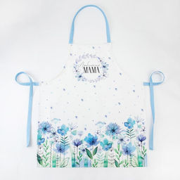 Фартук Этель Незабудки 60*70 см, 100% хлопок, саржа 190 г/м2  фото 2