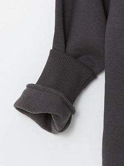 Kap??onlu Smileyworld Bask?l? Erkek ?ocuk Sweatshirt - Waikiki фото 3