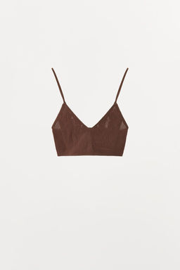 SEAMLESS LACE BRALETTE - Zara фото 6
