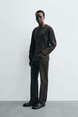 STRIPED JACQUARD SWEATER - Zara фото 4