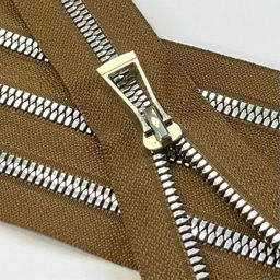 Молния трактор №5 Premium н/р 18см никель D033 карамель уп.6шт