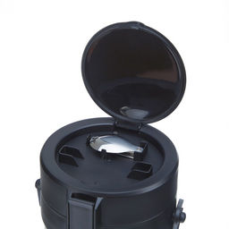 Термос для еды, 2.3 л, сохраняет тепло до 12 ч, нержавеющая сталь, пластик, чёрный - Simaland фото 5