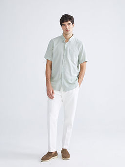 Regular Fit K?sa Kollu Erkek G?mlek