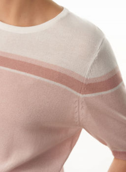 Conso/KJS 230707 - milk/pink Футболка Женская фото 2