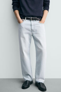 JEANS STRAIGHT ANKLE FIT / Azul claro - Zara фото 5