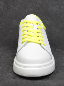 05-D024T WHITE Кроссовки женские (натуральная кожа, пенка)