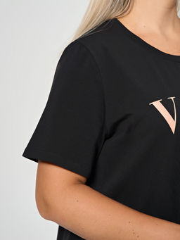 Платье 0387-1с глубокий черный - Dora фото 33