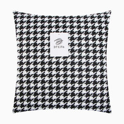 Наволочка декоративная Этель Trend 43х43 см , цвет черный, 100 % полиэстер  фото 4