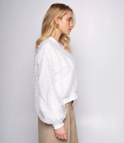 Бомбер #КТ6631 (4), белый - Dommod фото 2